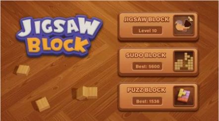 Jigsaw Wood BlockϷͼ1