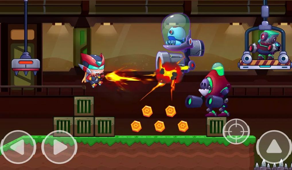 ̫ӢϷٷֻ棨Cyber Hero: Robot Invaders v0.0.5ͼ1