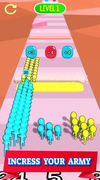 ȺܲײϷٷ棨Crowd Count Run Pusher ClashͼƬ1