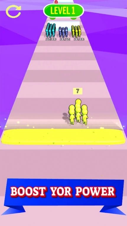 ȺܲײϷٷ棨Crowd Count Run Pusher Clash v1.4ͼ2